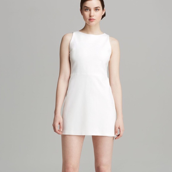 ALICE + OLIVIA, White A-Line Dress - Picture 1 of 7